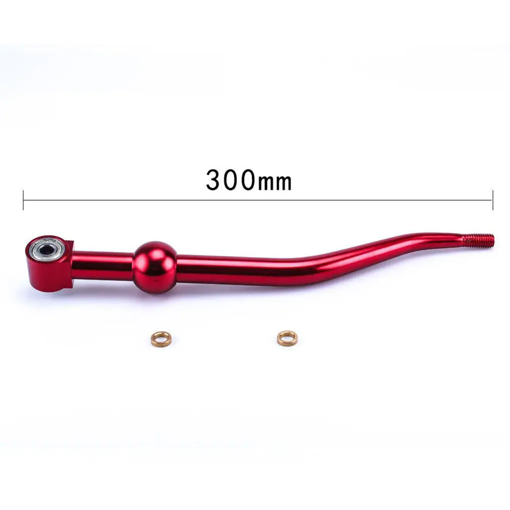 Racing Dual Bend Short er for  Accurate Easy Installation Red