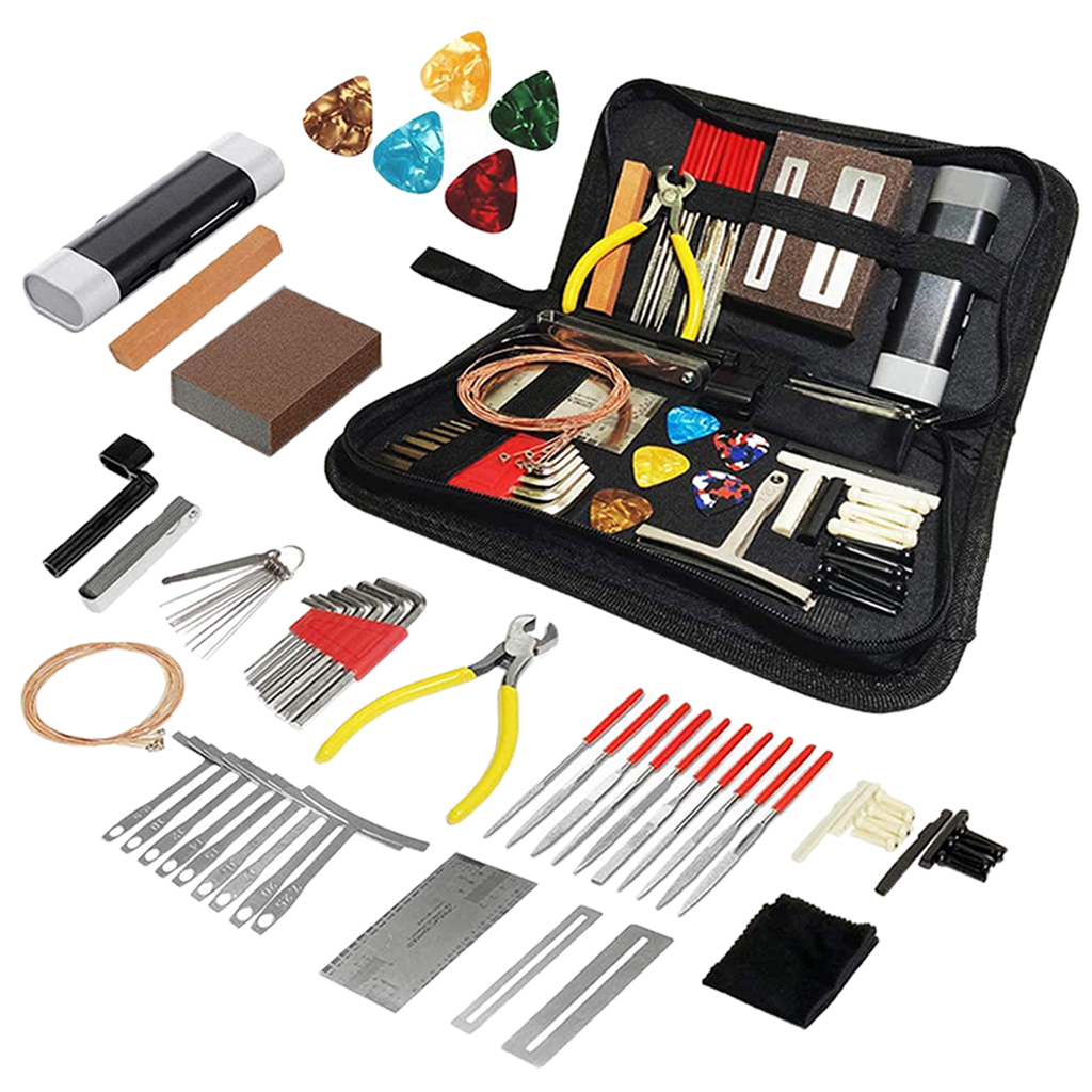Guitar Repair Tools Kit Maintenance Tool Kit Acoustic Guitar Cleaning Maintenance Luthier Tools