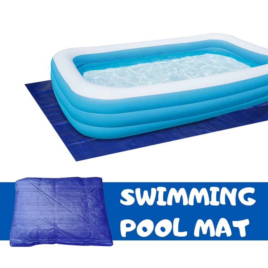 Outdoor Swimming Pool Floor Ground Cloth Protector Mat Waterproof Tarp Sheet Inflatable Pool Moisture-proof Pad Fold Cushion