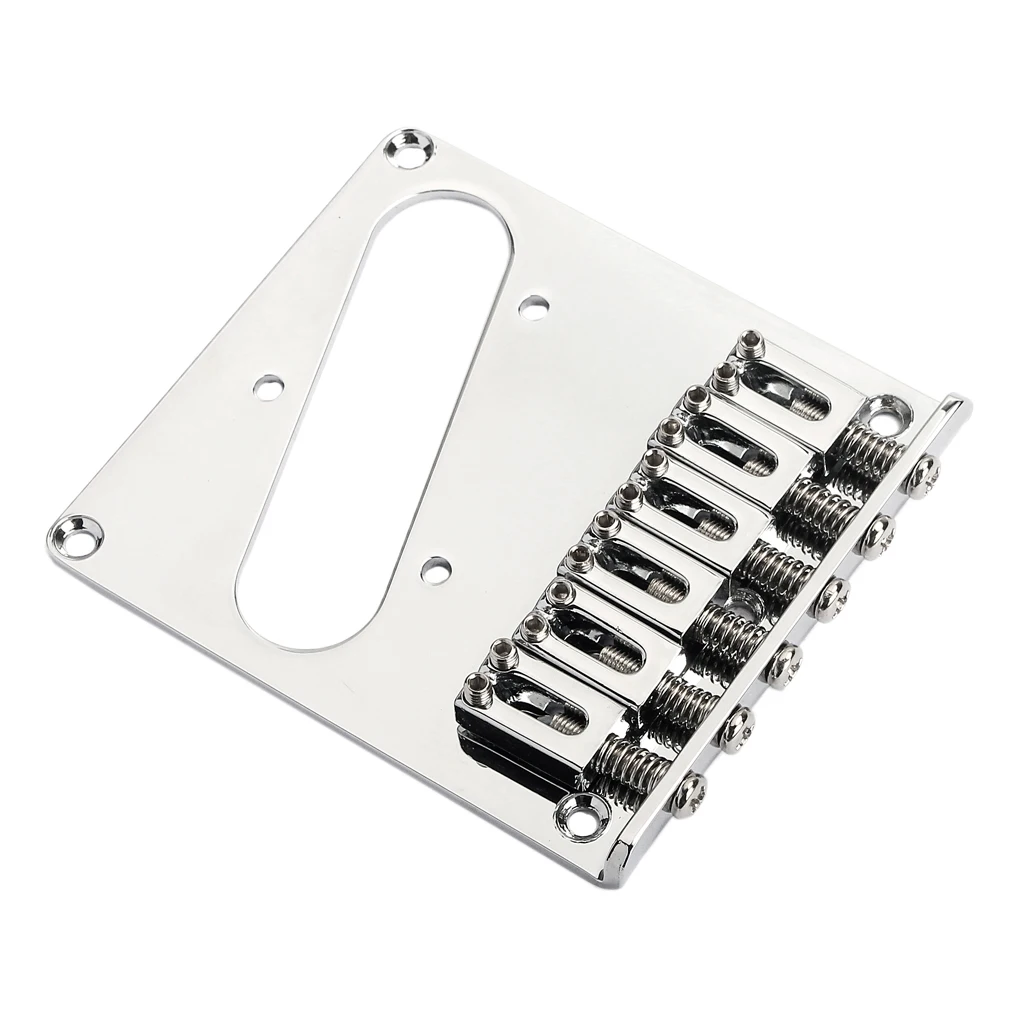 6 Saddles Electric Guitar Bridge Assembly For   Style Guitar