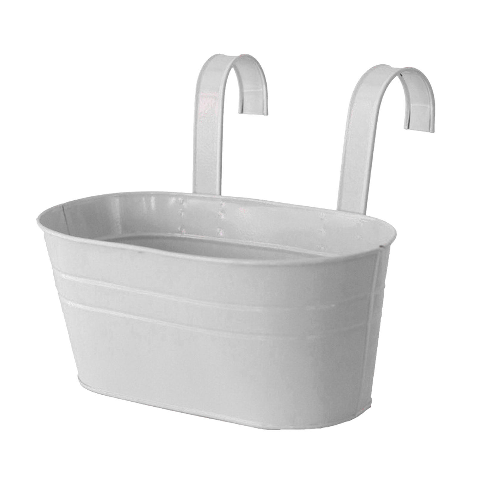 Detachable Hook Hanging Flower Pots Large Capacity for Balcony Planters Home Decoration Indoor Plants Garden Plant Porch Rails