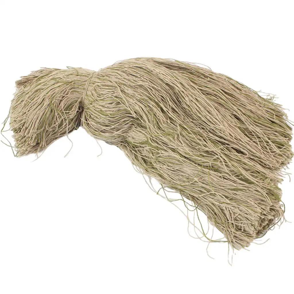 Ghillie Suit Thread to Build Your Own Ghillie Suit for Halloween Party Unisex Synthetic Ghillie Yarn Woodland for Hooded Jacket