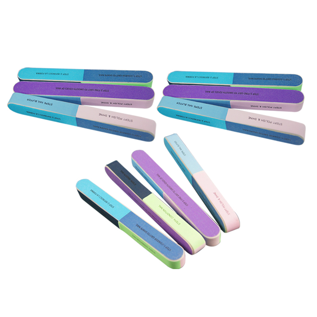 Nail Files Buffer Cosmetic Manicure Sanding Polish Nai Art Shiner