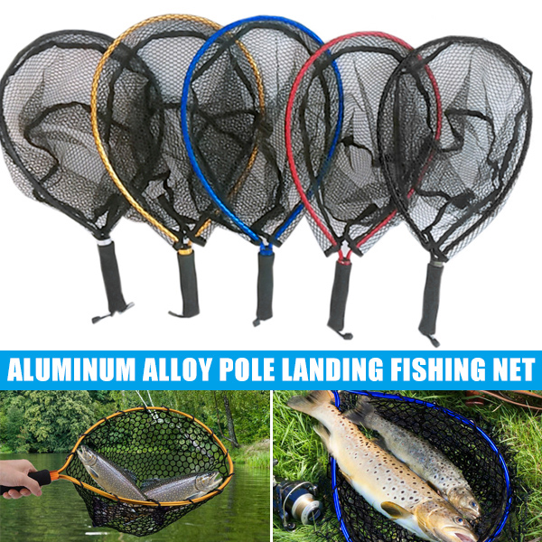 NEUE Fischernetz Nicht-slip Aluminium Legierung Pol Landung Fischernetz für Fang Fische – Detail 1