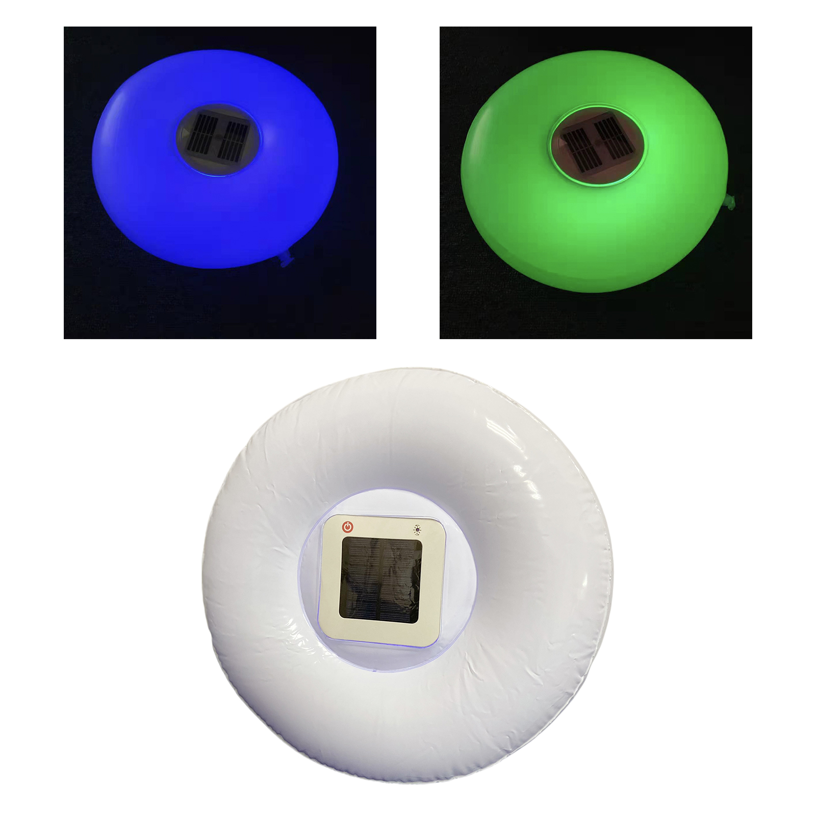 Solar Swimming Pool Light LED Colorful Inflatable Swimming Pool Light Solar Powered LED Lamp Inflatable IP65 Waterproof Lights