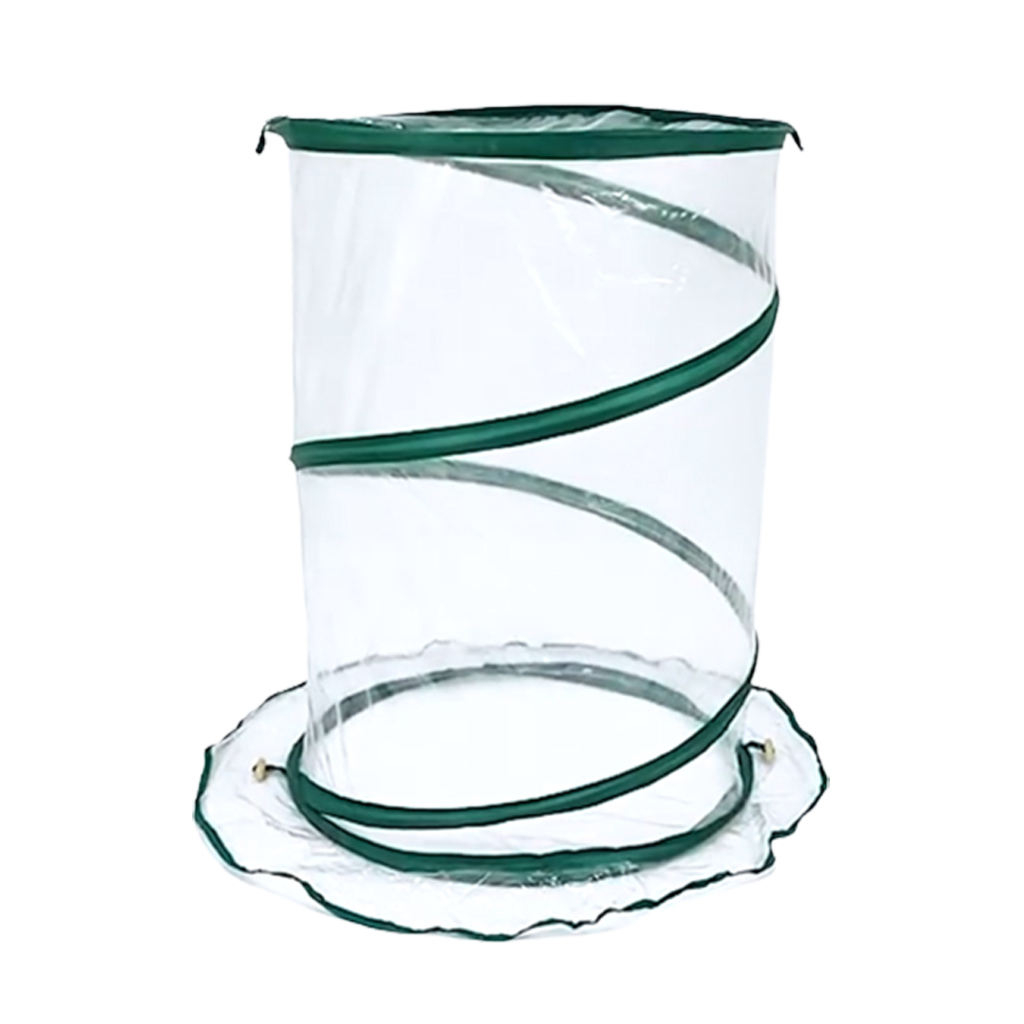 Foldable Mini Greenhouse Cover Cold Frost Protector Gardening Flowerpot Cover Small Greenhouse Tent for Plants Flowers