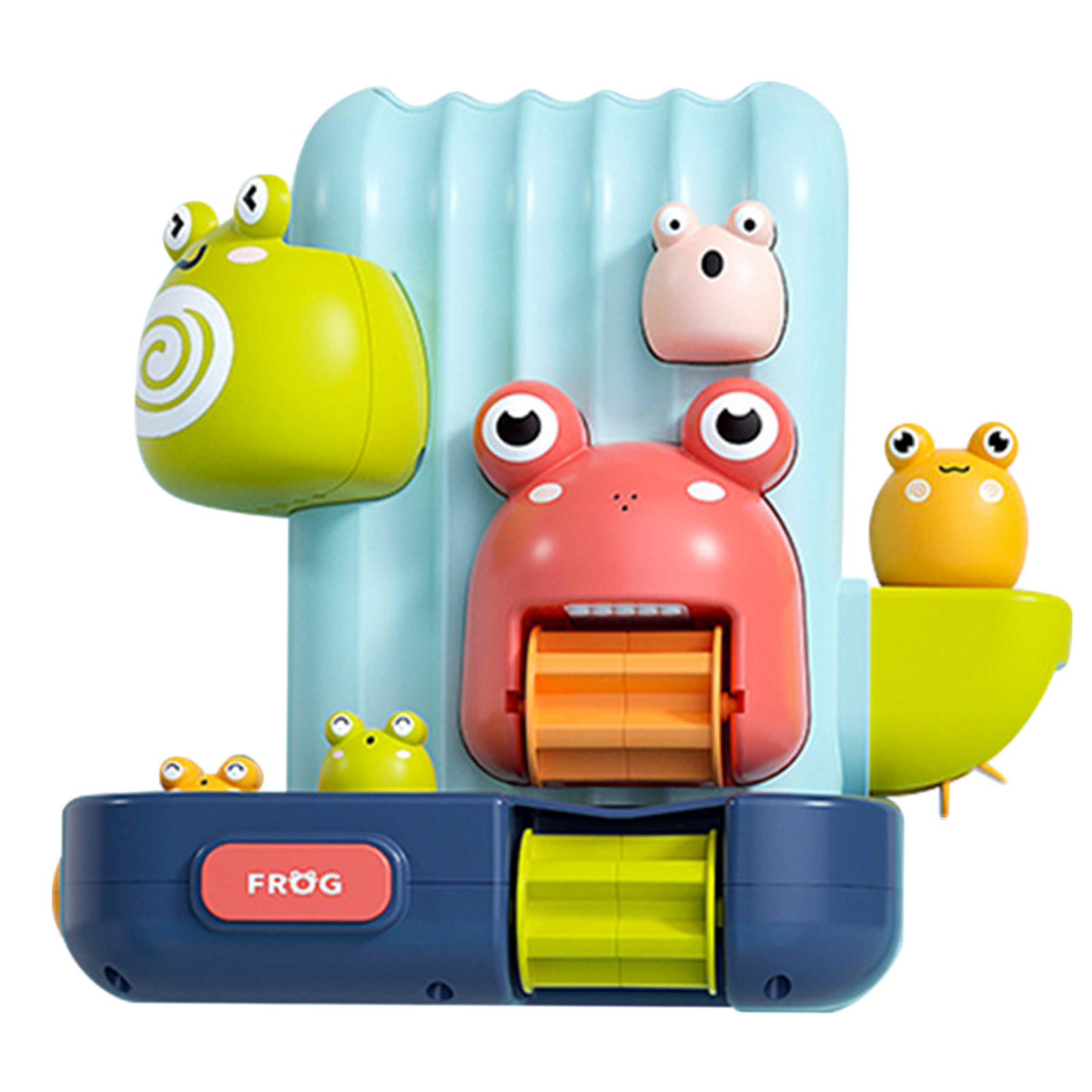 Suction Frog Waterwheel Kids Toddler Pool Funny Sprinkler Bath Toys Boys Girls Preschool Bathing Time Birthday Gift Party Favor