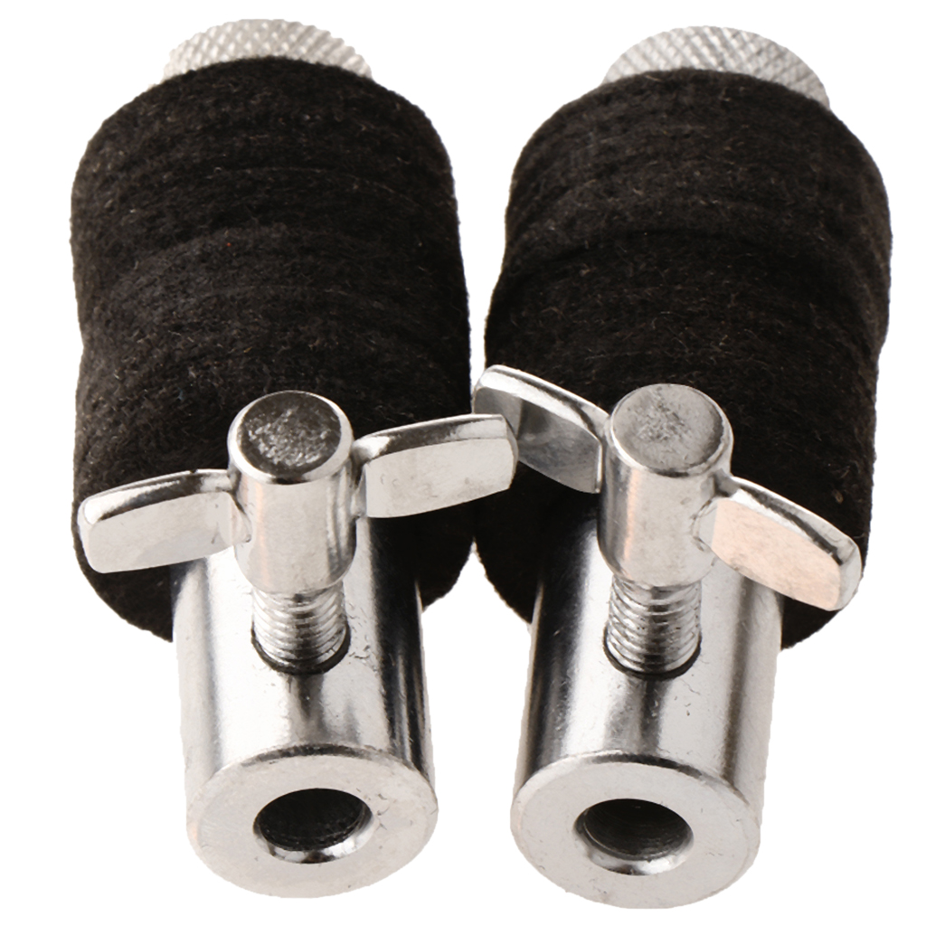 2 Pieces Metal Clutch for Hi Hat Cymbal Stand Jazz Drum Set Kit Percussion Accessory 8 x 3 x 2cm
