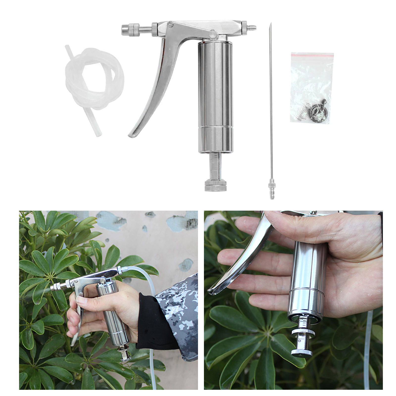 Durable Stainless Steel Beekeeping Pollination Sprayer Professional Compact