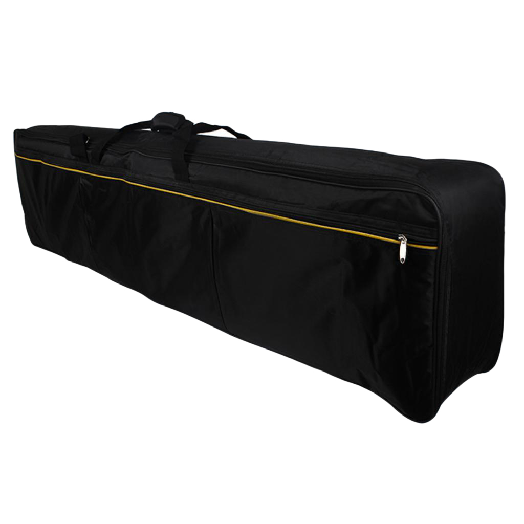 88-key Electronic Keyboards Electric Piano Organ Gig Bag Case Organizer