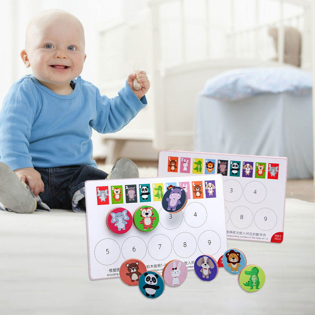 Montessori Animal Logic Game Preschool Early Educational Animal Matching for Kids
