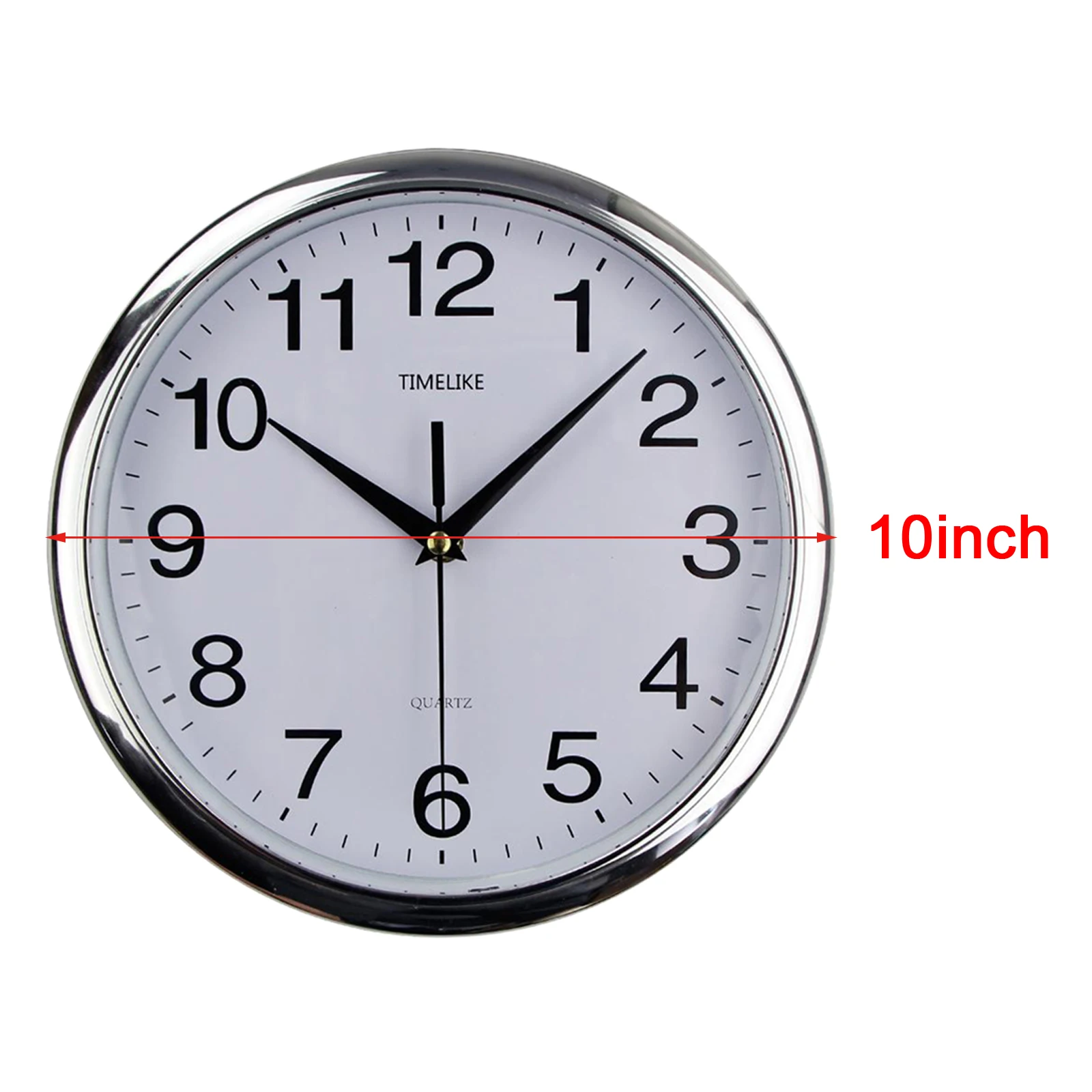 Modern Wall Clock Watches Silent Non Ticking Home Living Room Office Non Ticking Quilty Quartz