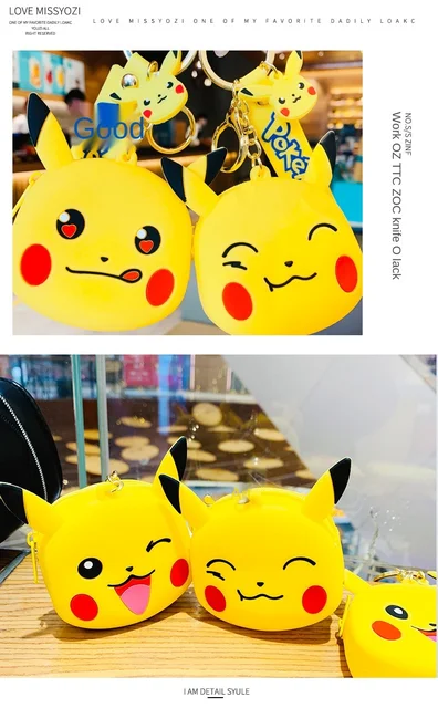 Pokemon Psyduck Children's Coin Purse Cartoon Anime Pikachu Creative Plush  Headphones Storage Bag Card Bag Doll Ornament Toys - AliExpress