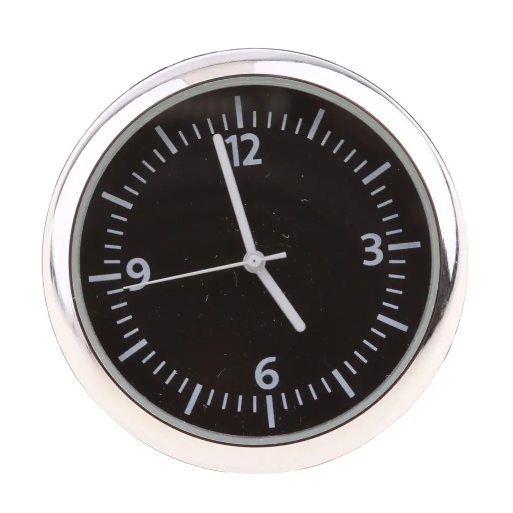 3PCS/Set ital Car Thermometer Hygrometer Quartz Clock Fit Autos Time