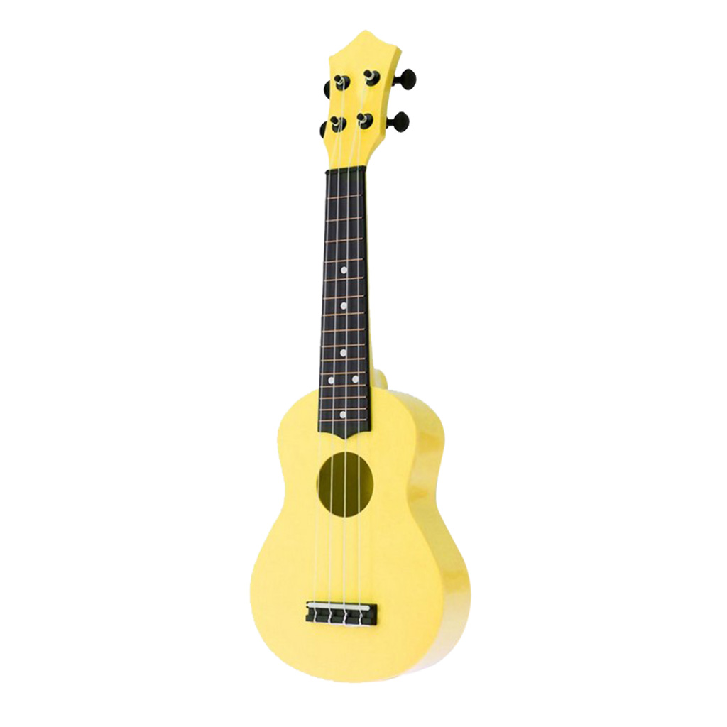 Soprano Ukulele 21 Inch Solid ABS Children Kids Ukulele Christmas Birthday Gifts with 4 Strings