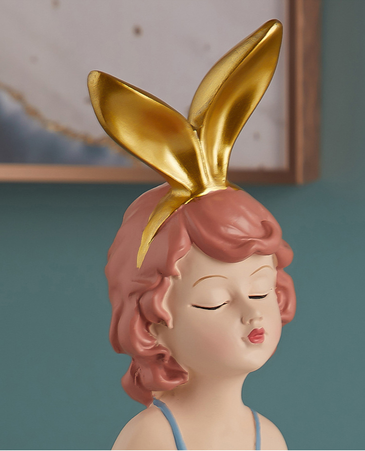 Decoração para Casa Sala de Estar Presente do Feriado Estilo Nórdico Bolha Menina Escultura Personagem Modelo Quarto Decoração Pequena 17 Lâmpada 3D Anime FiguraOrnamentos Figura