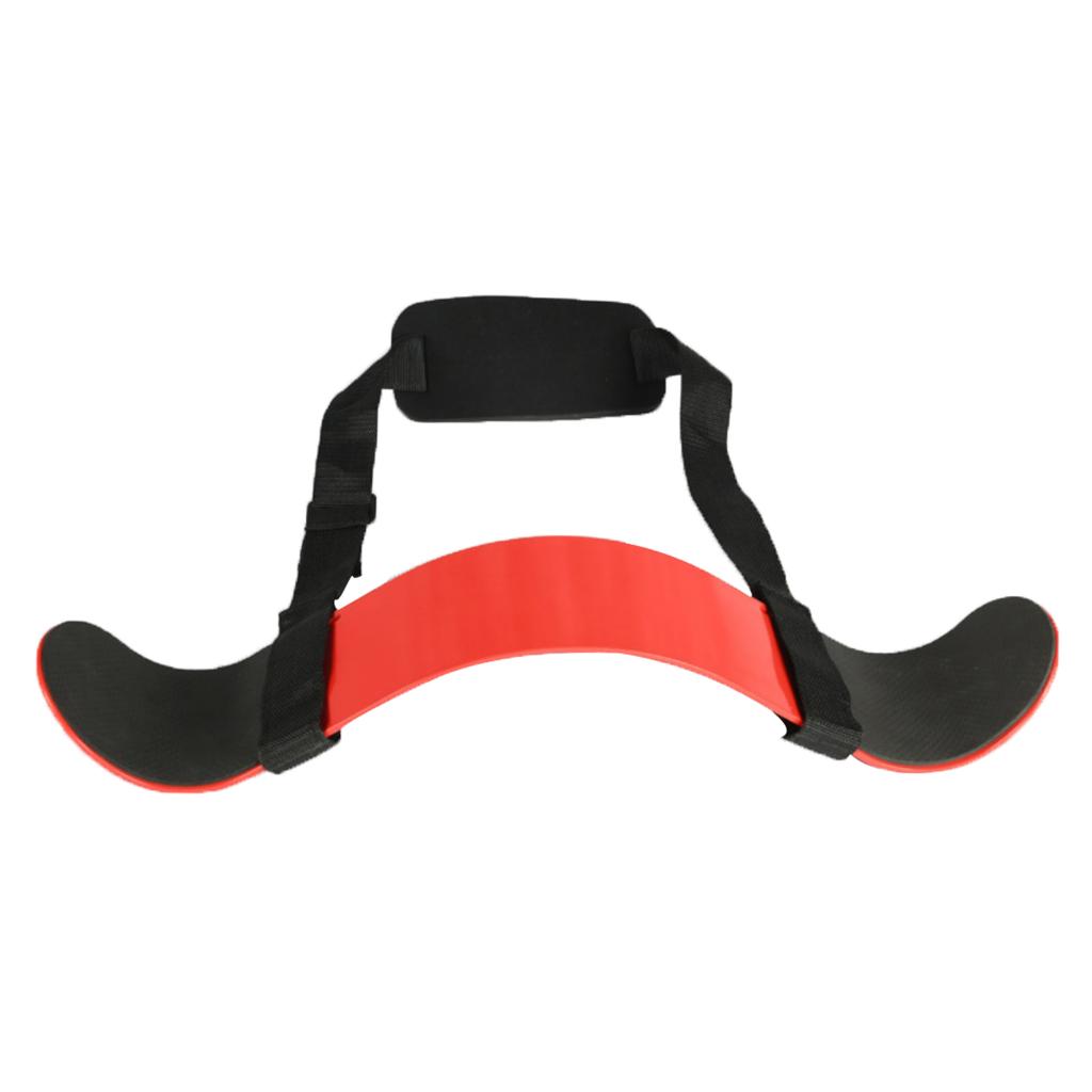 Arm Blaster Bicep Isolator Bar Tricep Curl Bomber Weightlifting Gym Training