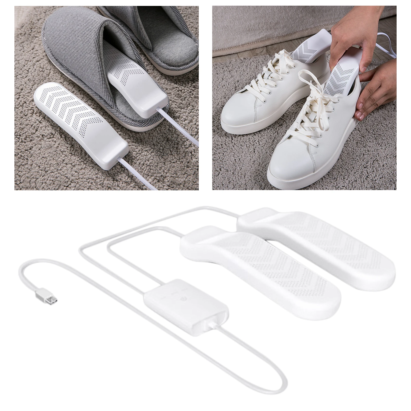 USB Electric Boot Dryer Shoe Dryer Timing Deodorizate Eliminate Bad Odor