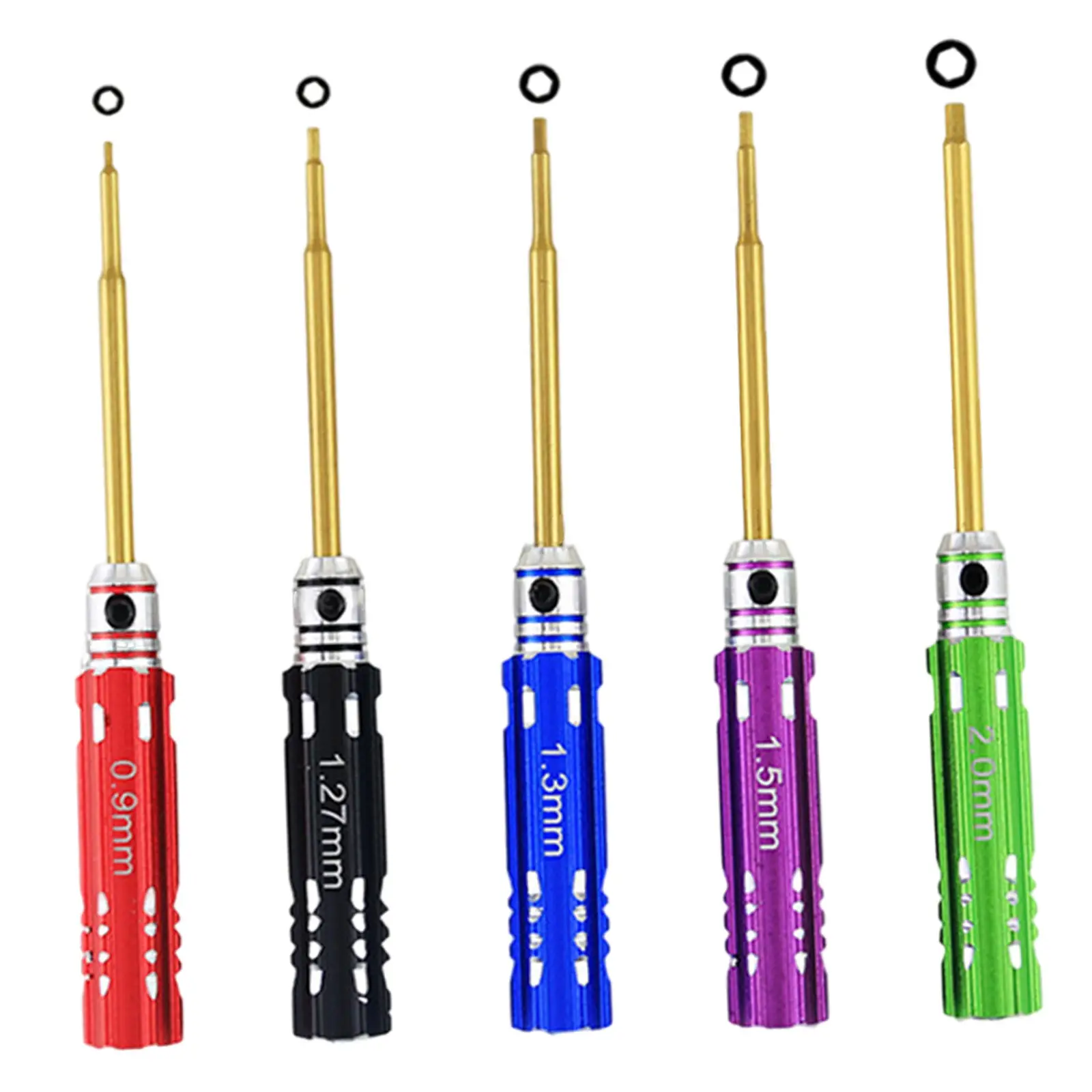 Precision RC Hex Screw Driver Tool 0.9/1.27/1.3/1.5/2.0mm for RC Model