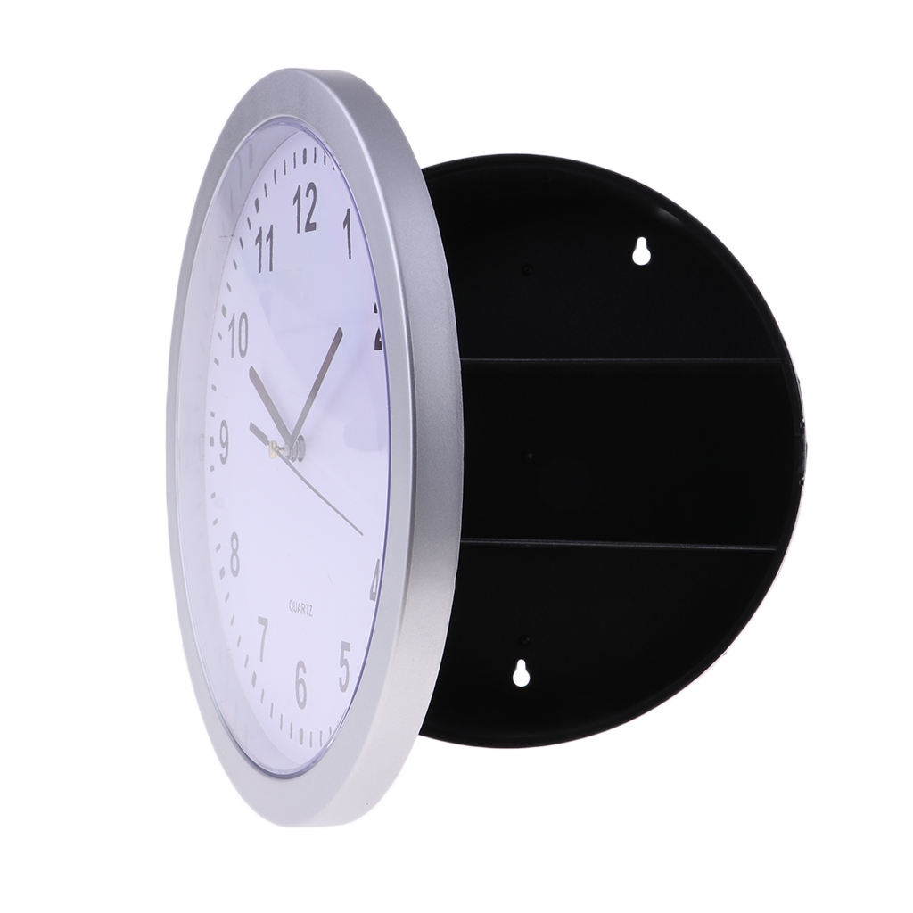 Multifunction Wall Clock Storage Box Clock Safe Box Wall Clock Jewelry Box