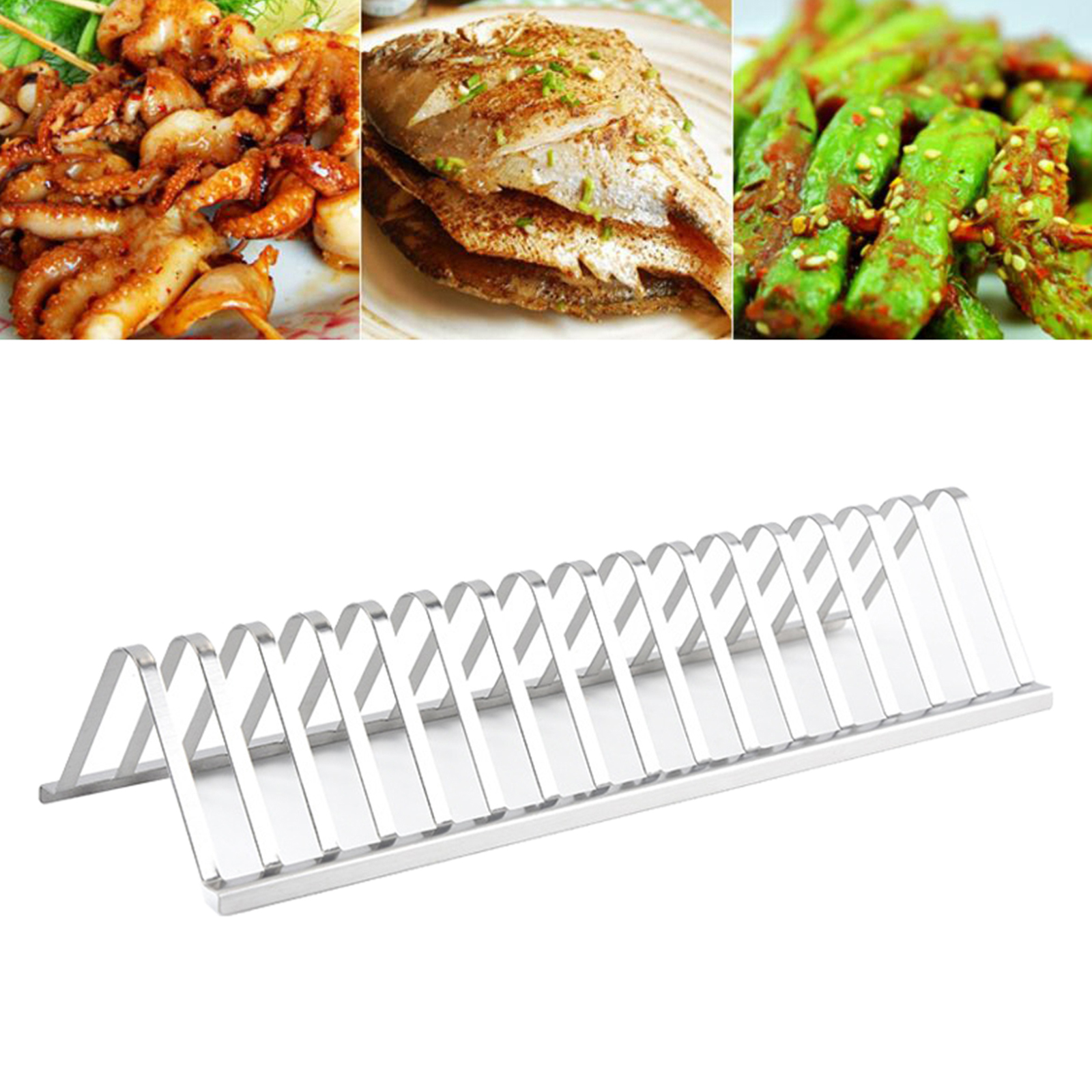 Non-Stick BBQ Grill Rack Barbecue Beef Shelf Grilling Oven Kitchen Utensils
