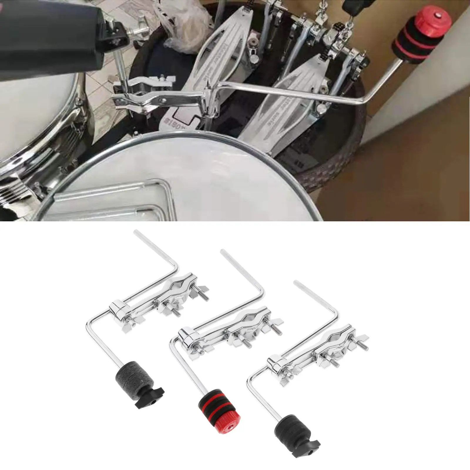 Cymbal Stacker Attachment with Solid Boom Arm Cymbal Stand Holder for Drum Hardware Boom Set Accessories Drum Arm Holder