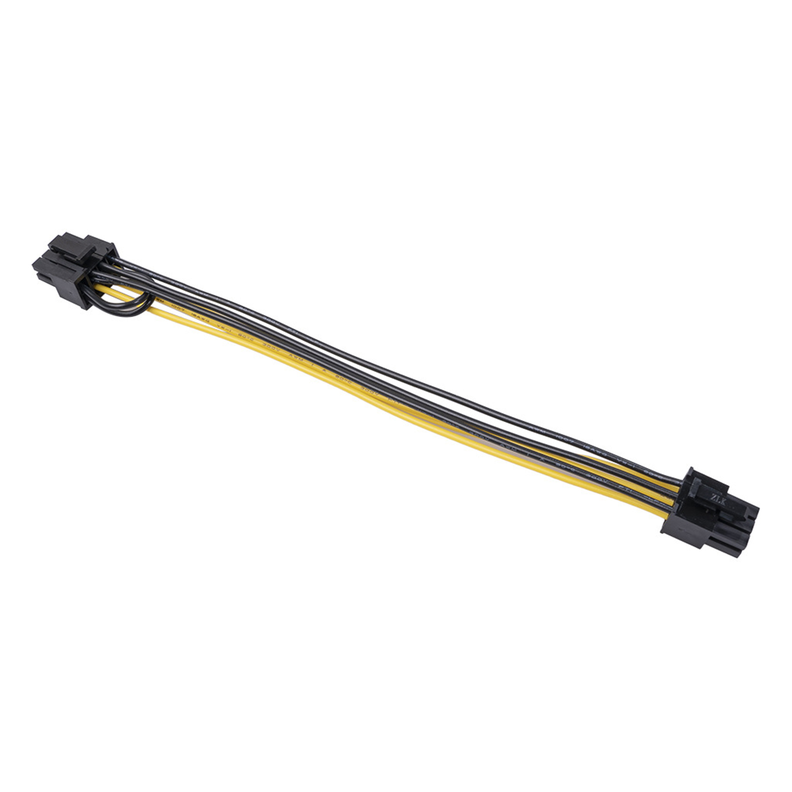 10pcs PCI Express PCI-e 6 pin to 6+2 8 pin Female Cable Adaptor Converter 20CM