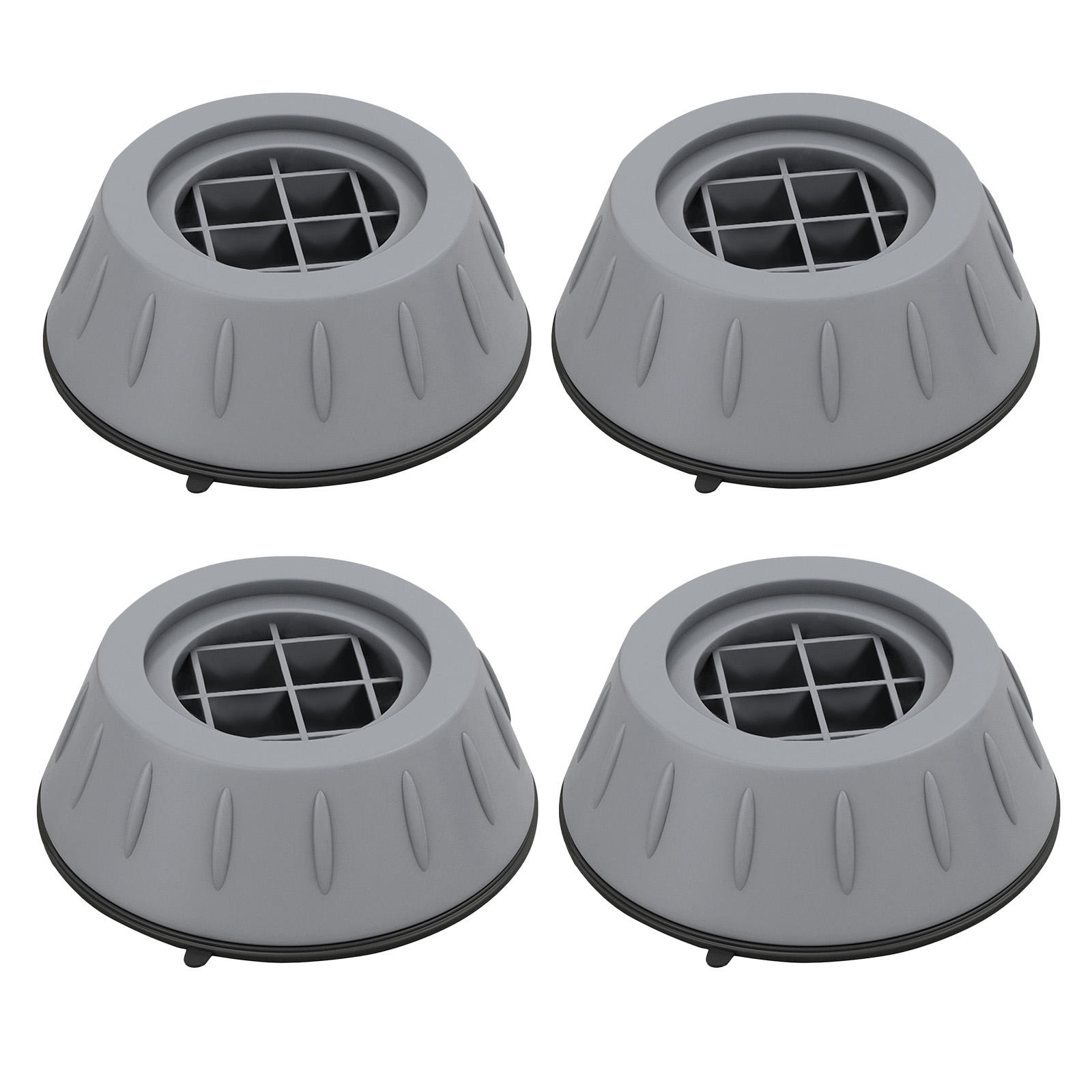 Pack of 4 Anti Vibration Pads Prevent Walking Washing Machine Mat Washer Vibration Pads Washing Machine Stabilizer