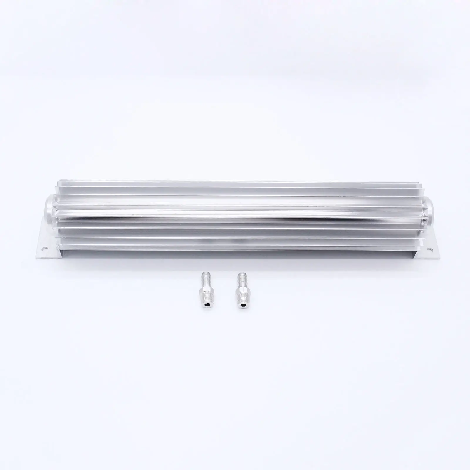 15inch Transmission Oil Cooler Aluminum Replacement Universal Moulding 1Set Dual Pass Vehicle Parts Finned Supplies