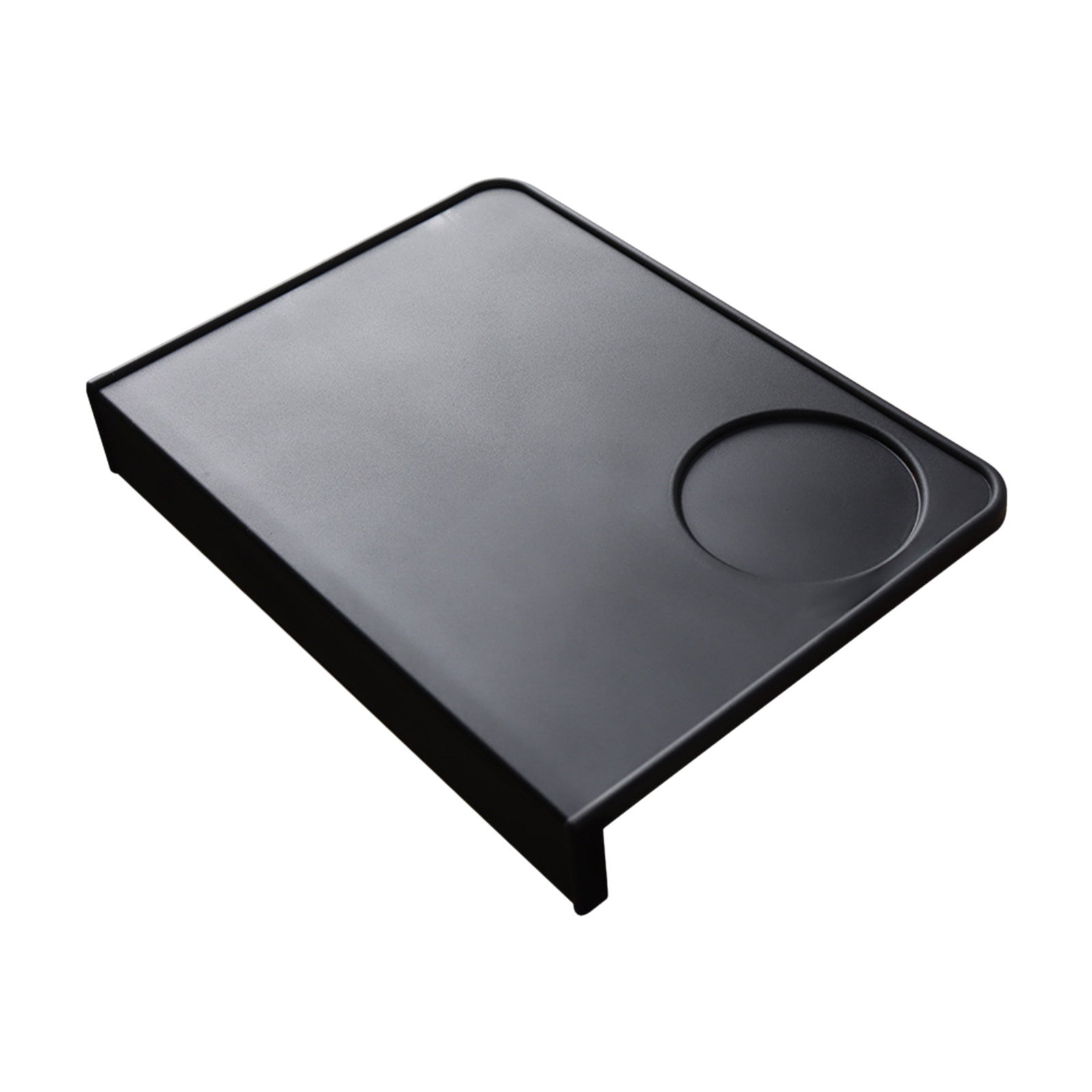 Soft Coffee Tamper Mat Tamper Rest Holder Non-Slip Corner Edge Tamping Pad for Barista Tool Office Bar Shop