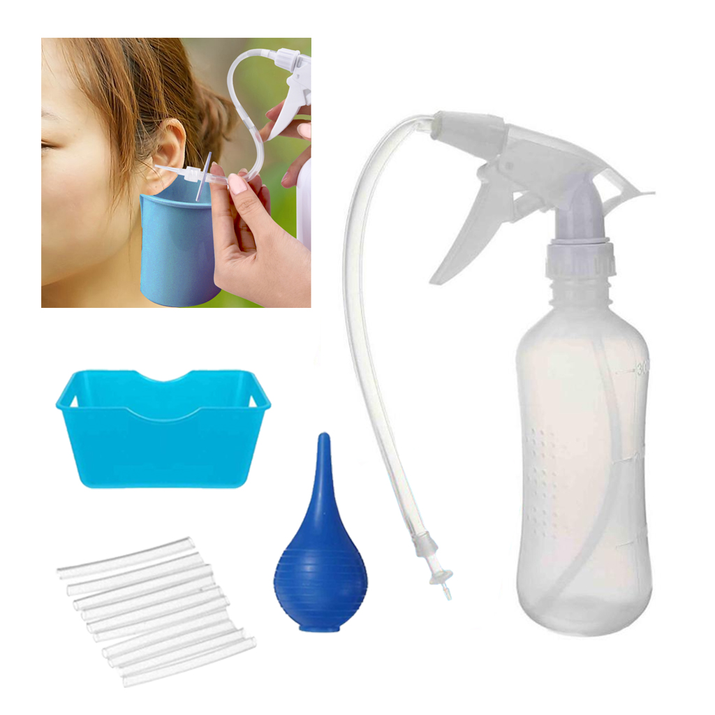 Ear Wax Remover Kit Irrigation System Ear Cleaner Earwax Washer Bottle Sets