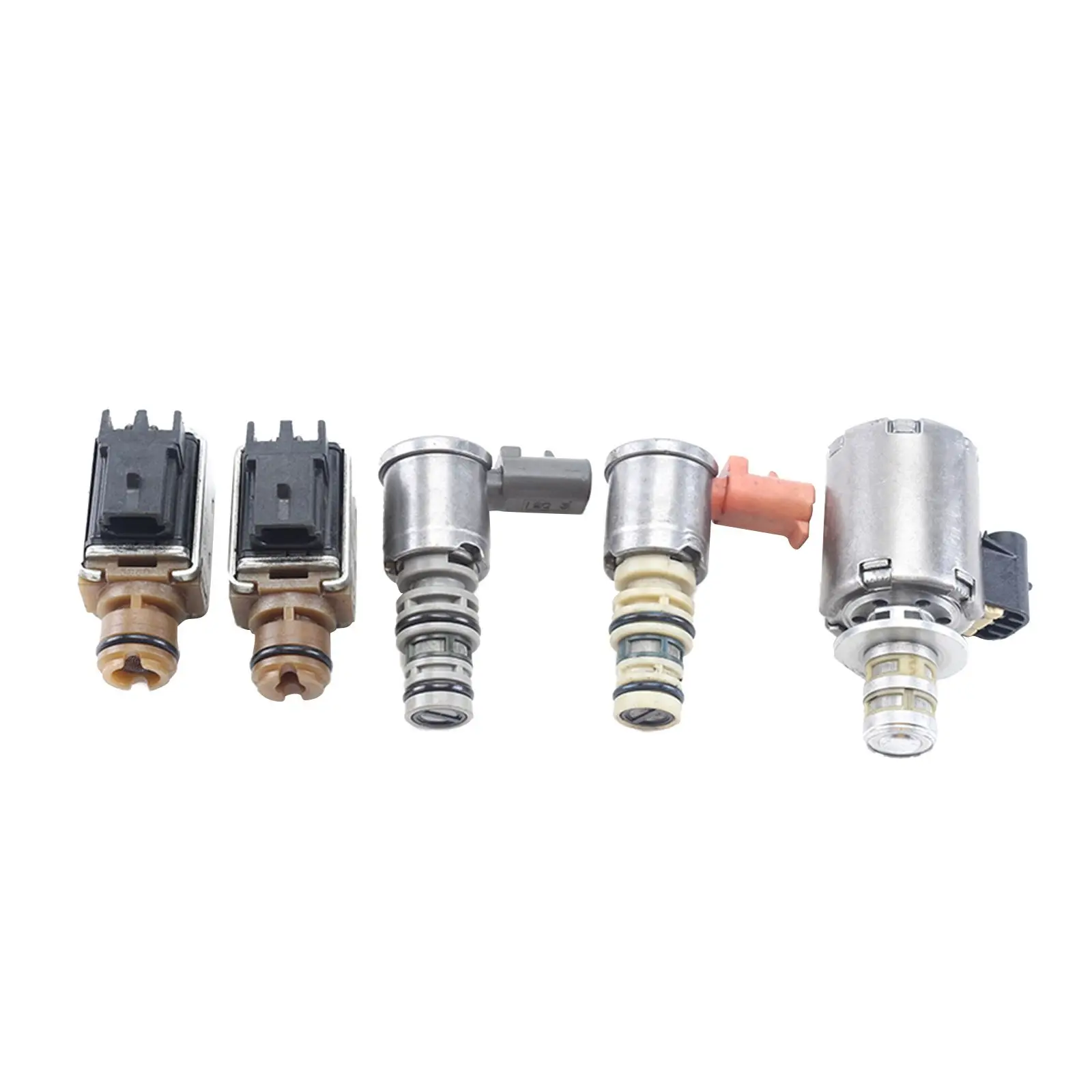 5 Pieces 4L60E Transmission Solenoids Replacement Vehicle Parts Accessories Car Supplies Valve Kit Fit for Chevolet Series