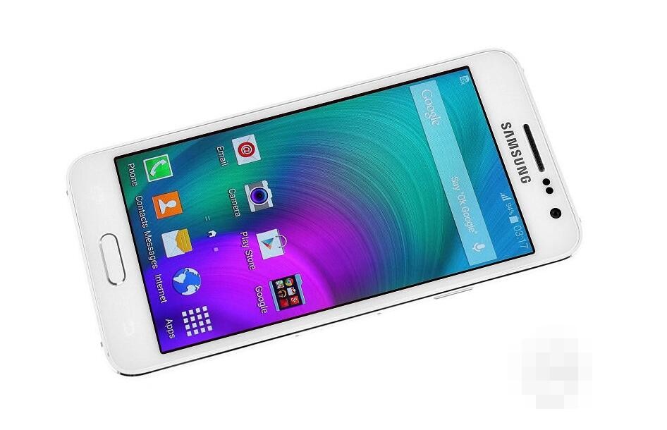 Telefone Celular Desbloqueado Samsung Galaxy a3 Quad Core 1gb Ram 4.5 Touchscreen 4g-lte cb Rádio Duplo Sim A3000 7 Telefone celular desbloqueado samsung galaxy a3 quad