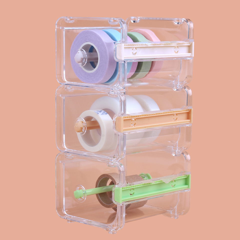 Best of PE Medical Tapes Eyelash Extension Tapes Colors Tape Cutters Grafting Eyelashes Cutting Adhesive Rotating Acrylic Cutter Reviews & Tips