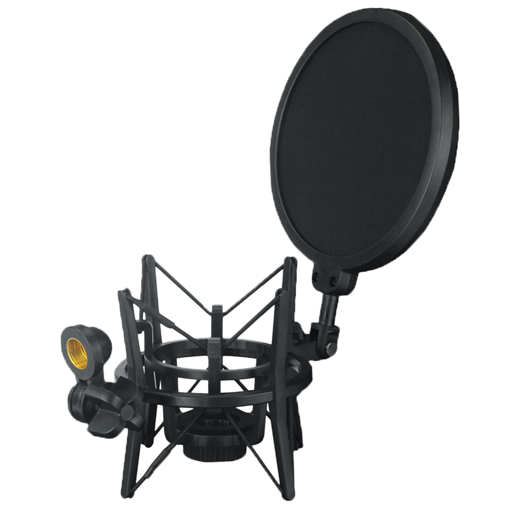MagiDeal Universal Spider Microphone Shock Mount Holder Clip Anti Vibration