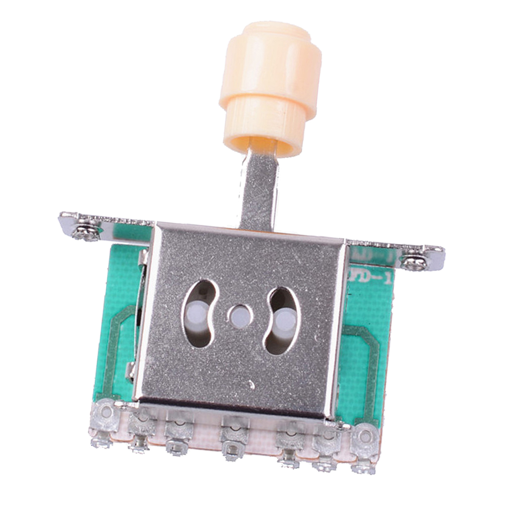 Electric Guitar 5 Way Pickup Selector Toggle Switch with Tip Knob for ST Squier SQ Guitar Parts