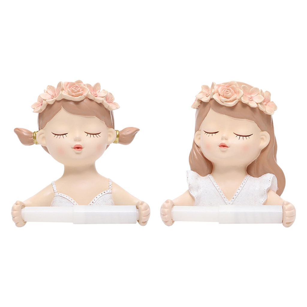 3d Fairy Toilet Paper Holder Tissue Roll Rack Stand Wall Decoration For Home Bathroom Kitchen Accessories No Drill Glue Needed Portable Toilet Paper Holders Aliexpress