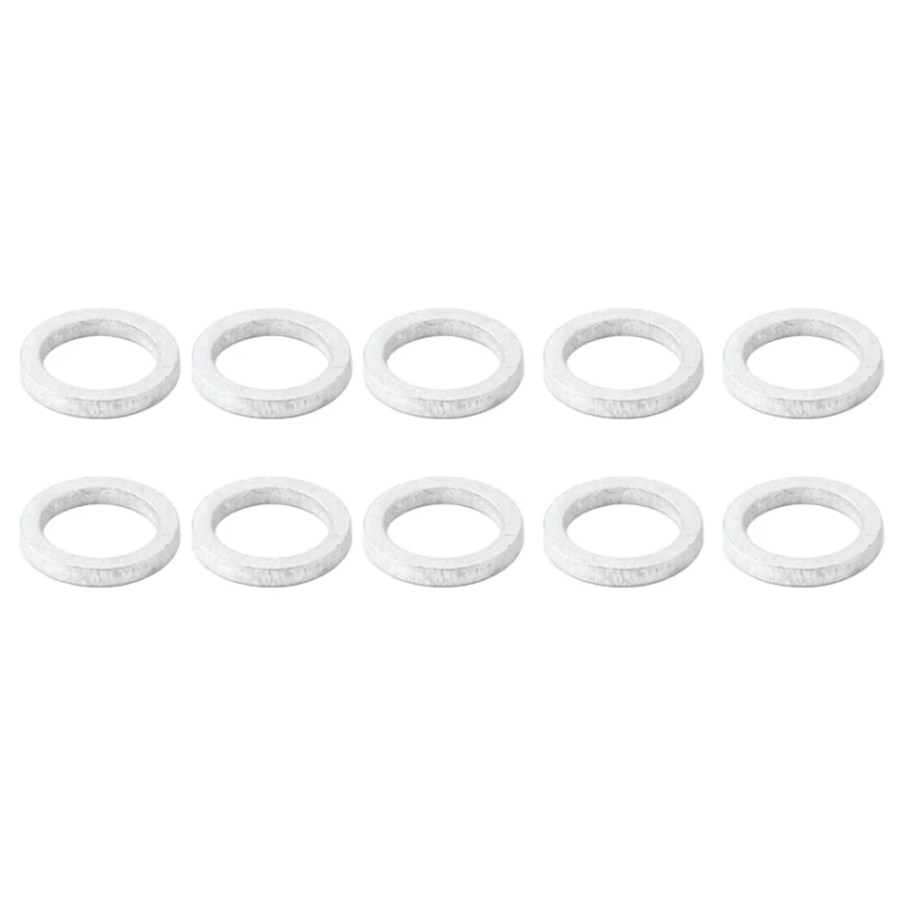 10pcs Bike Chainwheel Screw Chainring Washer Gasket Bicycle Accessories 2mm Bicycle Parts