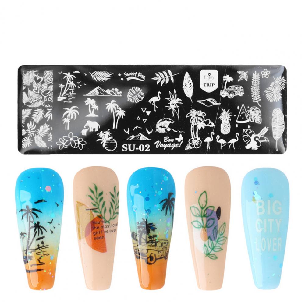 Nail Stamping Plates Human Face Design Multiple Pictures Solid Manicure Art Stainless Steel Printing Plate for Girl Nail Stamping Plates Human Face Design Multiple Pictures Solid Manicure Art Stainless Steel Printing Plate for Girl