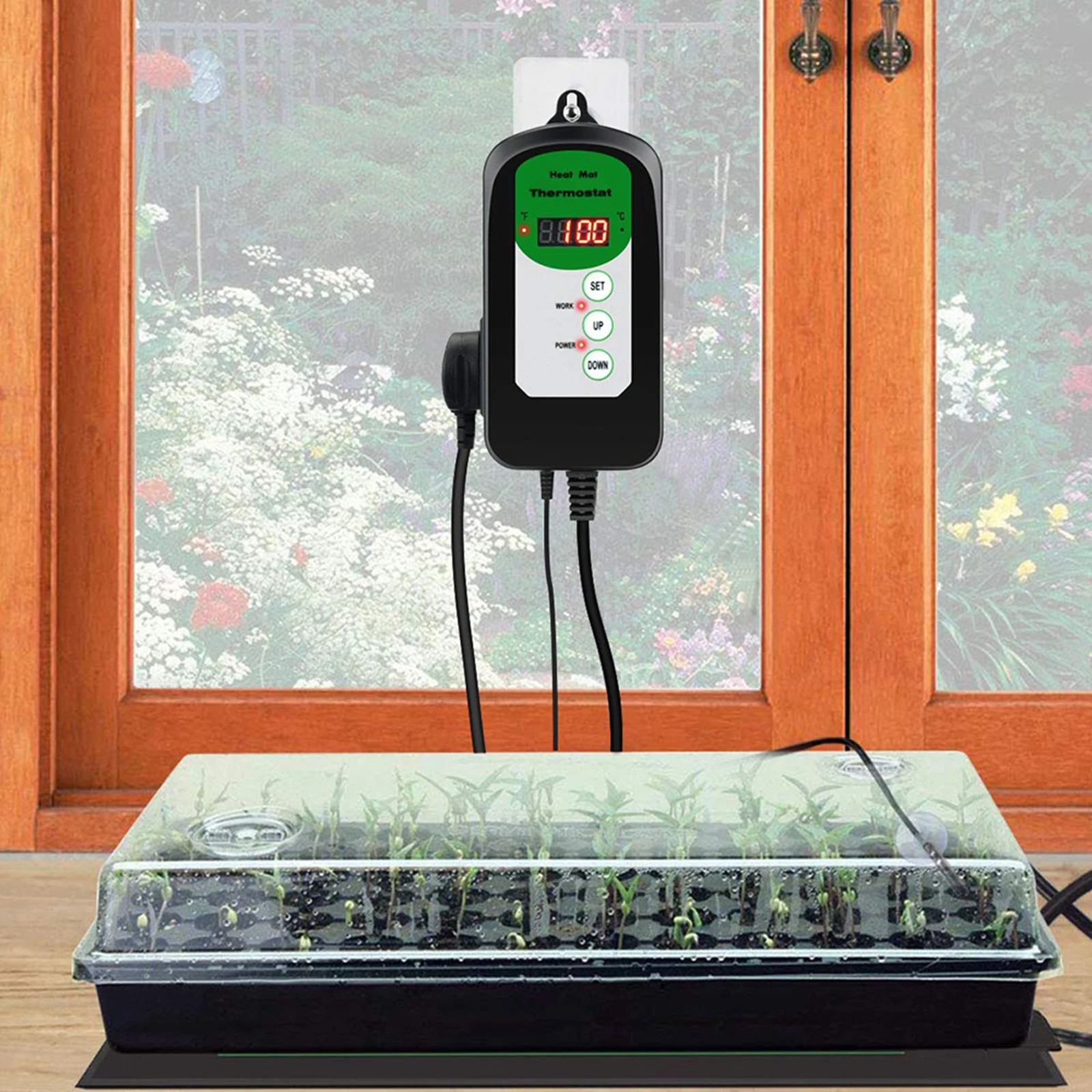 240V 1000W Aquarium Thermostat Controller for Plants Germination Reptiles
