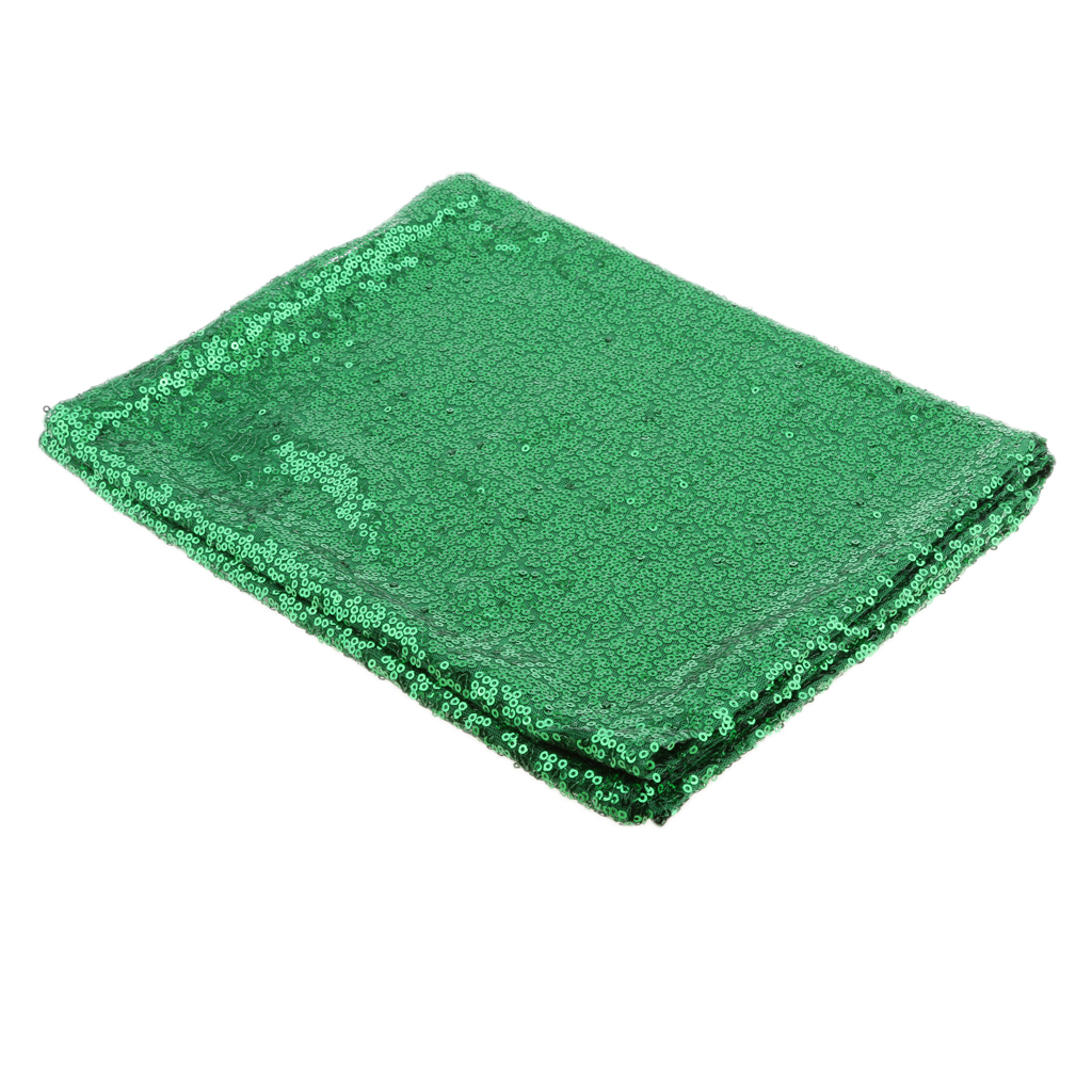 12x108-Inch Rectangle Sequin Table Runner- For Wedding/Party/Decor (12x108-Inch)