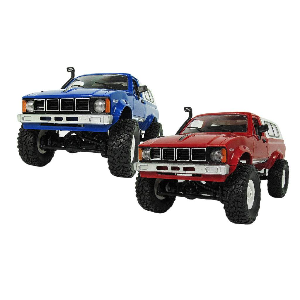 WPL C24 1/16 Scale 4WD Pickup Truck, Ready to Run, with 2.4Ghz Radio Controller