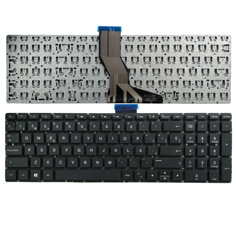GAOCHENG Laptop Keyboard for HP 15-BS023CY 15-BS024CY 15-BS025CY 15-BS026CY 15-BS067CL 15-BS0XX 15-BS131NR 15-BS132NR 15-BS168CL Silver with Backlight Without Frame Swiss SW