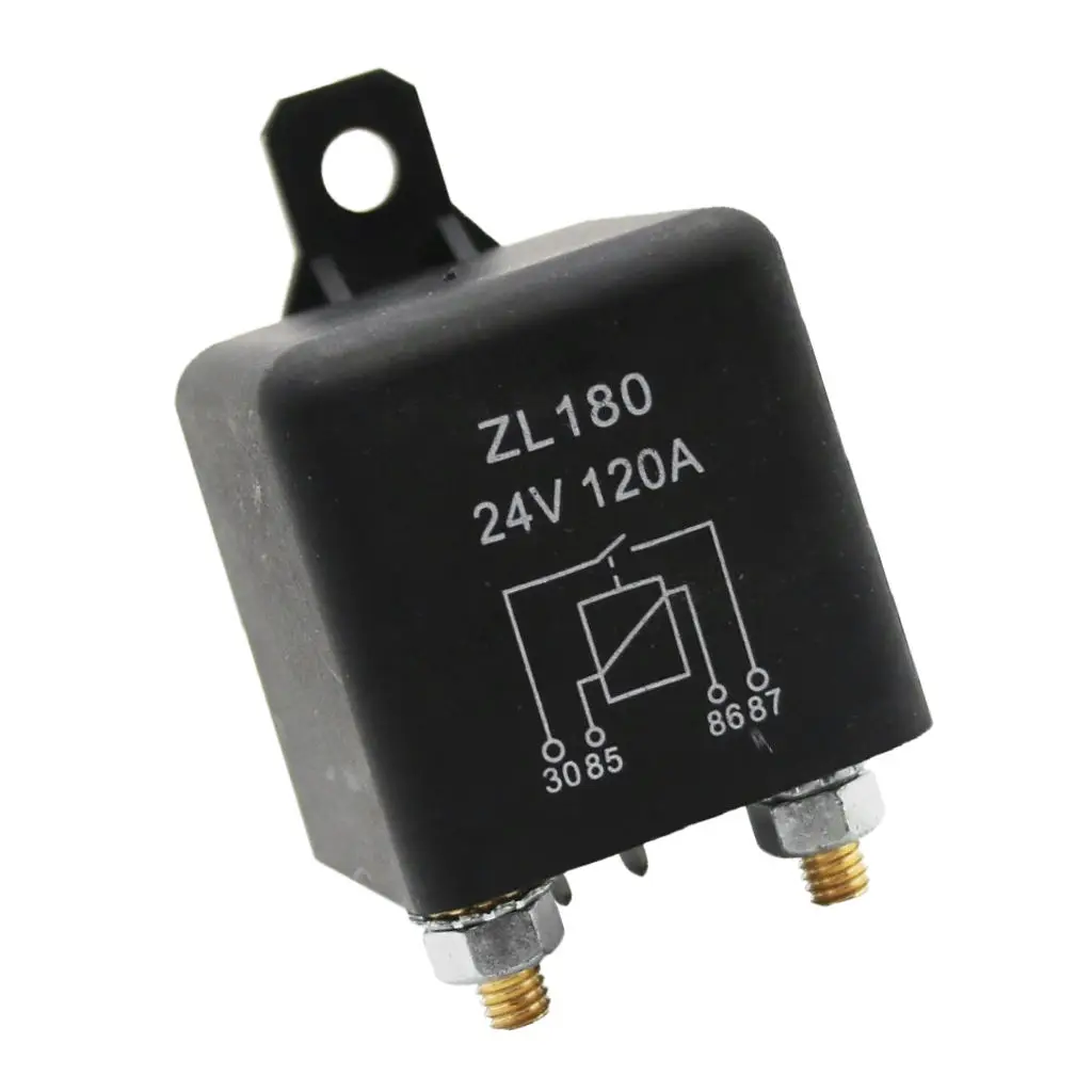 1pc New DC 24V 120A Heavy Duty Split Charge ON/OFF Relay Car Truck Boat 