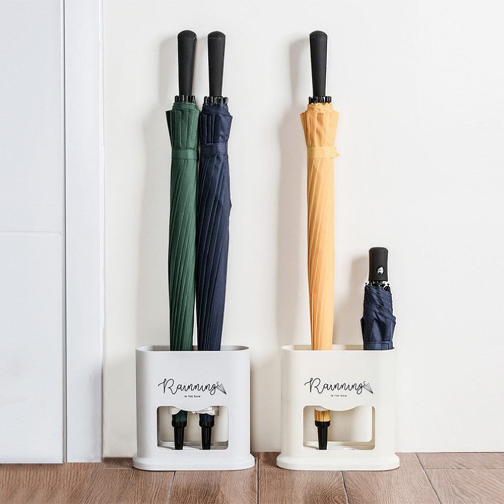 Umbrella Rack Stand Holder with Drip Tray Space Saving Organizer Home Office