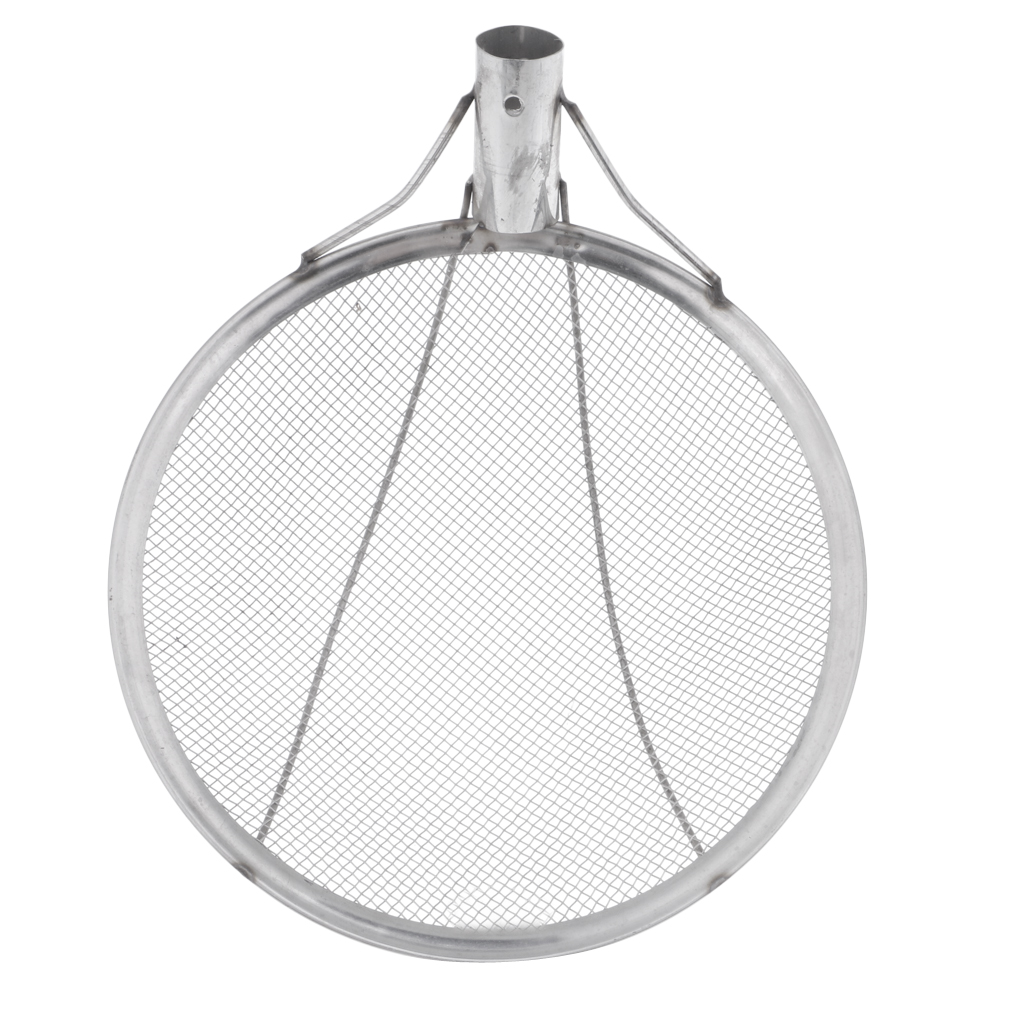 Fishing Landing Net Fly Fishing High Qulity Steel Wire Frame Fish Keeper Net 21.5x17.6cm
