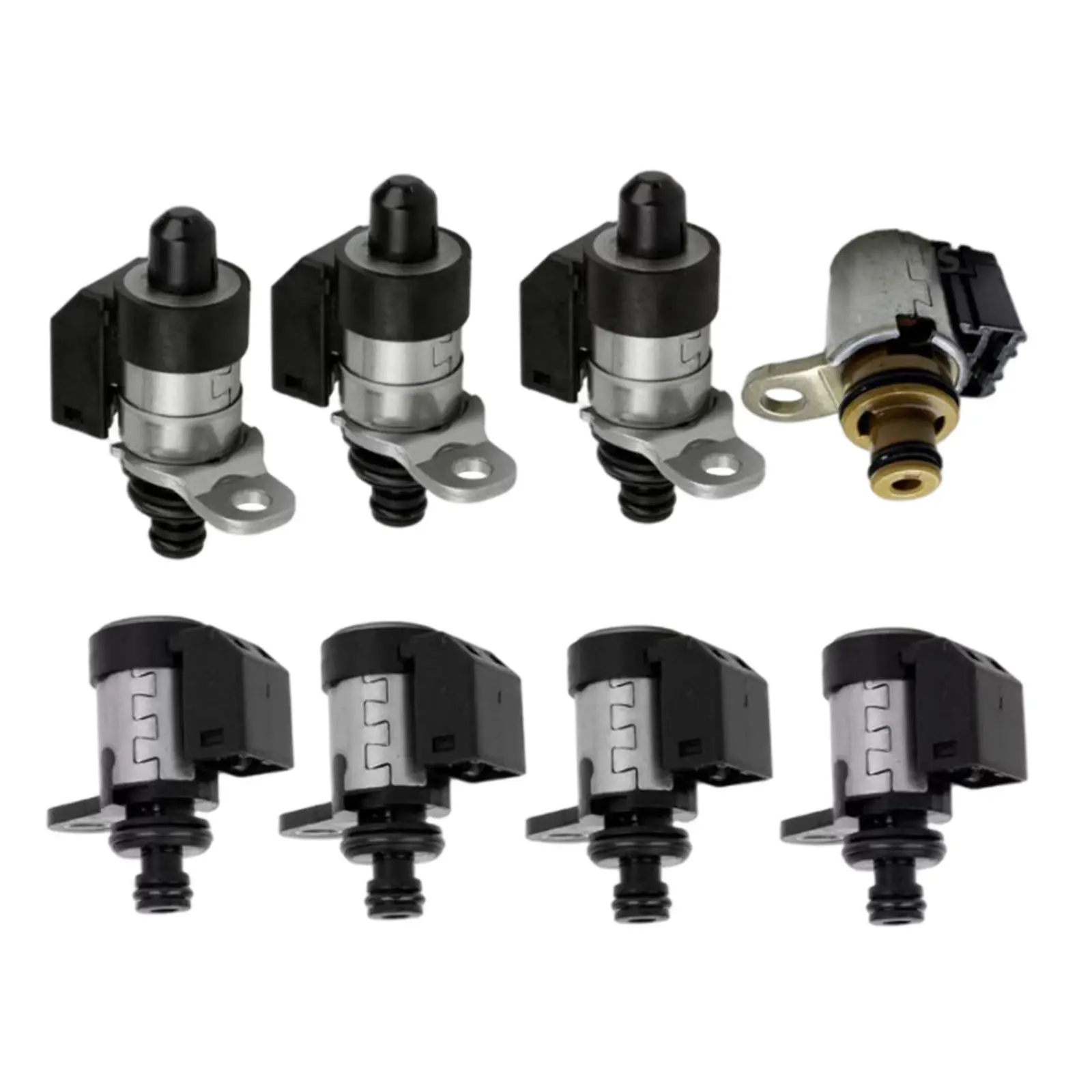 8x Transmiion Solenoids Kit 5EAT 31705-AA430 Car Replacement Acceories