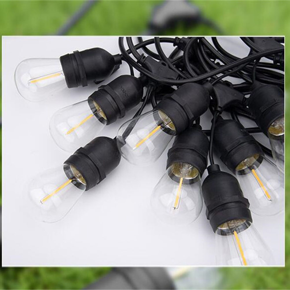 Conduziu a Luz da Corda Conduziu a Lâmpada da Festa de Aniversário ao ar Livre para o Jardim do Pátio Luzes de Casamento do Feriado Casa Classe Comercial 7 - 10m Hhs Ip65 8 Cheap Fios de iluminação