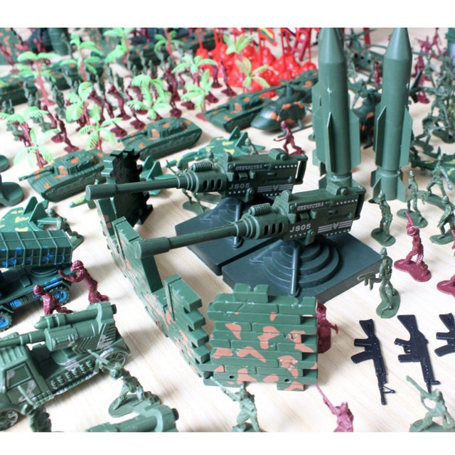 Army sales men playset