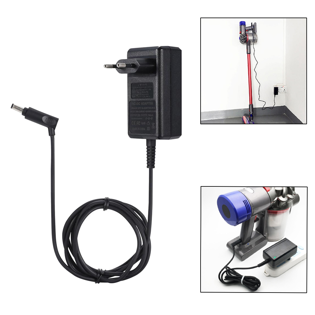 Cordless Vacuum Cleaner Adapter Charger Power Supply Cord for  V7 DC59 DC74 Series, EU Type